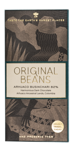 Arhuaco Businchari 82% Schokolade Original Beans