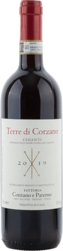 Chianti TERRE DI CORZANO DOCG 2020/2021 Corzano e Paterno Bio