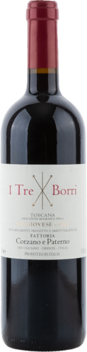 I TRE BORRI IGT 2019 Corzano e Paterno Bio