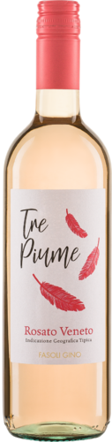 Tre Piume Rosato Veneto IGT 2021 Fasoli Biowein