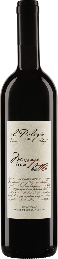 MESSAGE IN A BOTTLE Rosso Toscana IGT 2022 Tenuta Il Palagio Bio