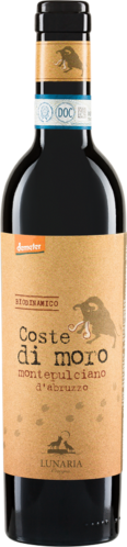 Montepulciano Coste di Moro DOC 2018 0,375l Lunaria Biowein