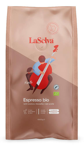 Espresso Forte ganze Bohne 1kg Bio