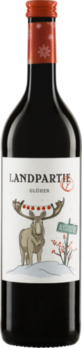 Landparty Premium-Glüher Rot alkoholfrei Biowein