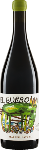 EL BURRO Natural Malbec Mendoza 2024 ohne SO2-Zusatz Zuccardi Bio