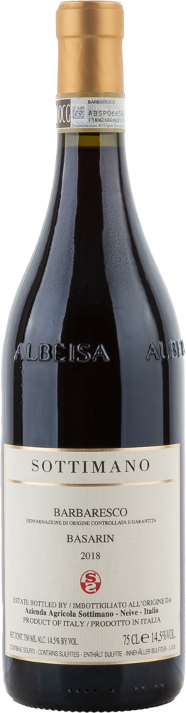Barbaresco BASARIN DOCG 2018 Sottimano - PRObioWEIN