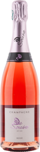 Champagne Rosé Brut De Sousa et Fils Bio