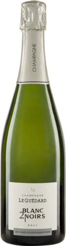 Champagne Brut BLANC 2 NOIRS Le Guédard Bio