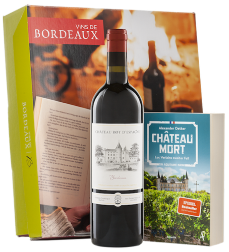Buch und Wein Bordeaux Aktionspaket Château Roy d'Espagne