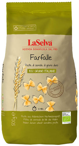 Farfalle Pasta La Selva Bio