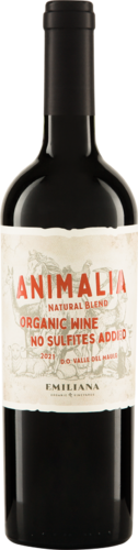ANIMALIA Natural Blend Red D.O. 2021 ohne SO2-Zusatz Emiliana Biowein