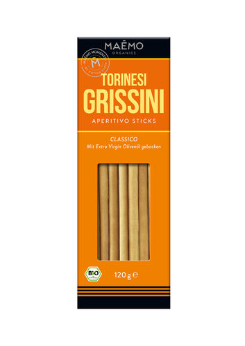 Grissini Classico Aperitivio Sticks Bio Maemo Organics