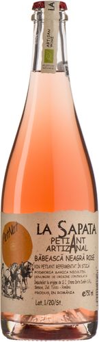 La Sapata PetNat Babeasca Rosé 2022 Crema Delta Dunarii Biowein