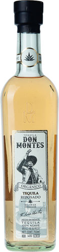 Don Montes Bio Tequila Reposado 100% Tequilana Weber