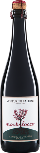 Montelocco Rosso Emilia Lambrusco IDP Frizzante Baldini Bio