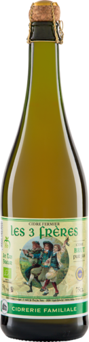 LES 3 FRÈRES Cidre fermier Brut Château Lézergué Bio