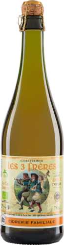 LES 3 FRÈRES Cidre fermier Doux Château Lézergué Bio