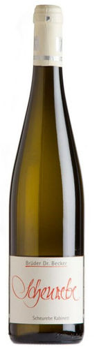 Scheurebe Kabinett 2018  Brüder Dr. Becker Biowein