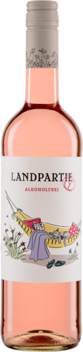 LANDPARTY alkoholfrei Rosé Biowein