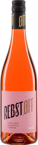 Rebstoff Pinot Rosé alkoholfrei 2025 Keth Bio