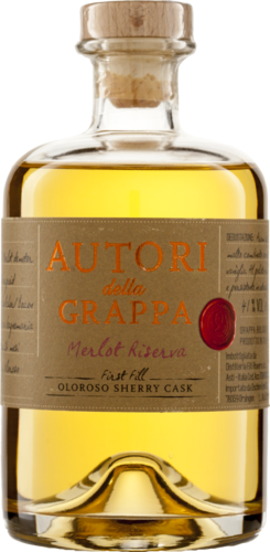Autori della Grappa Riserva Pinot Grigio x Chardonnay Bio
