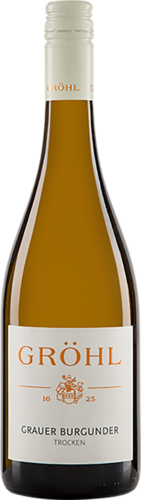 Grauer Burgunder QW Rheinhessen 2025 Gröhl Biowein