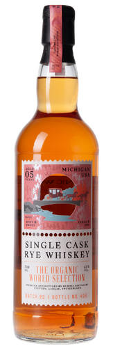 The Organic World Selection Batch 2 Rye Whiskey, Journeyman Distillery