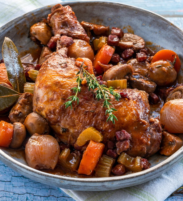 Rezept Coq au Vin