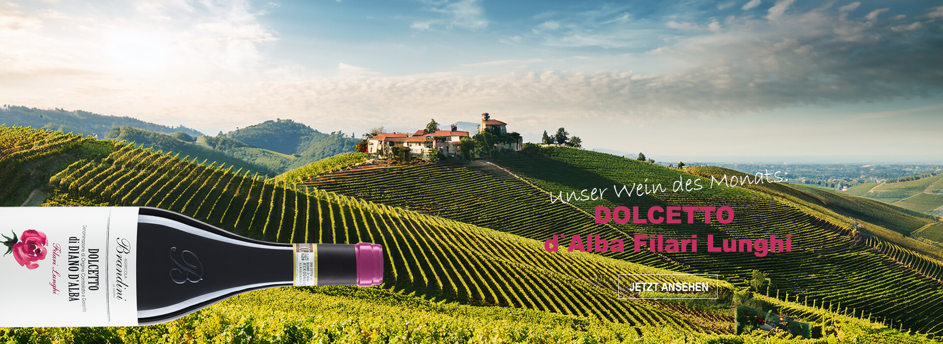 Unser Biowein des Monats: Dolcetto Brandini