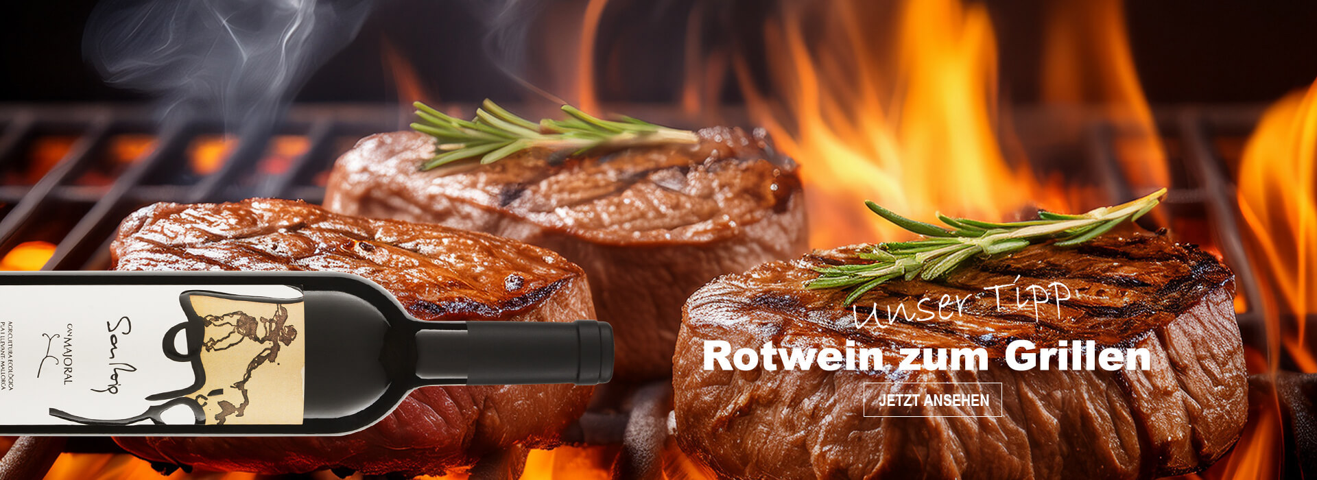Grillen & Rotwein