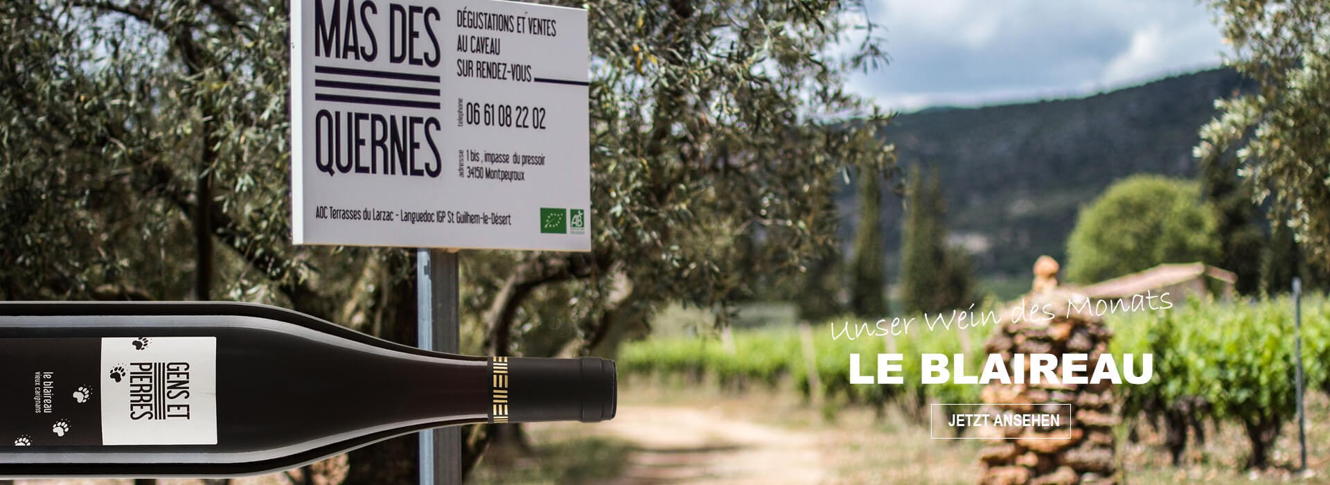 Unser Wein des Monats: Le Blaireau