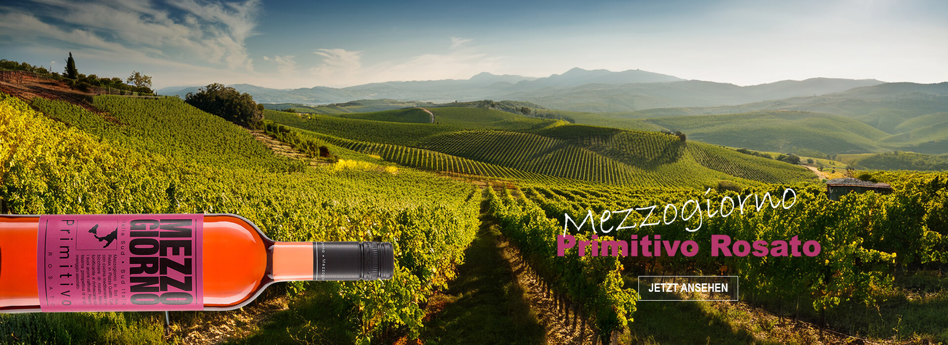 Wein des Monats Mai: Primitivo Rosato Mezzogiorno