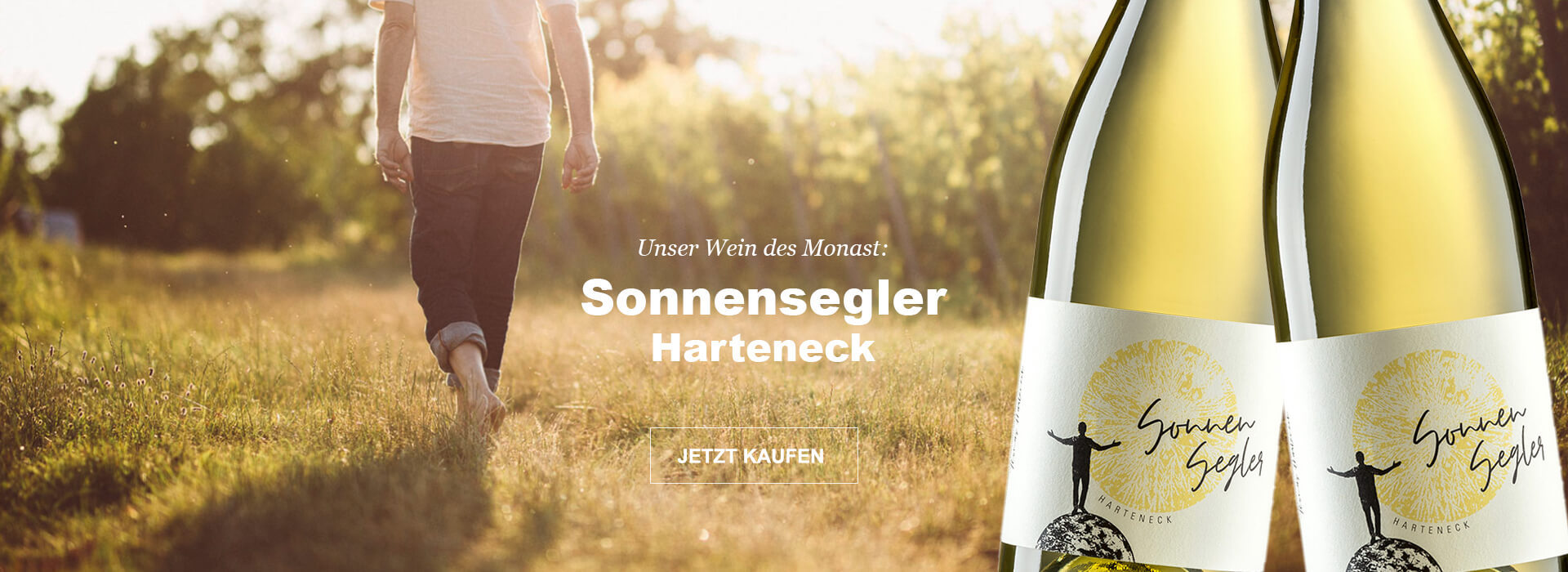 Unser Wein des Monats August: Sonnensegler Harteneck