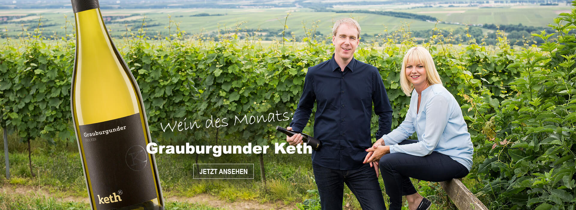 Unser Wein des Monats: Keth Grauburgunder