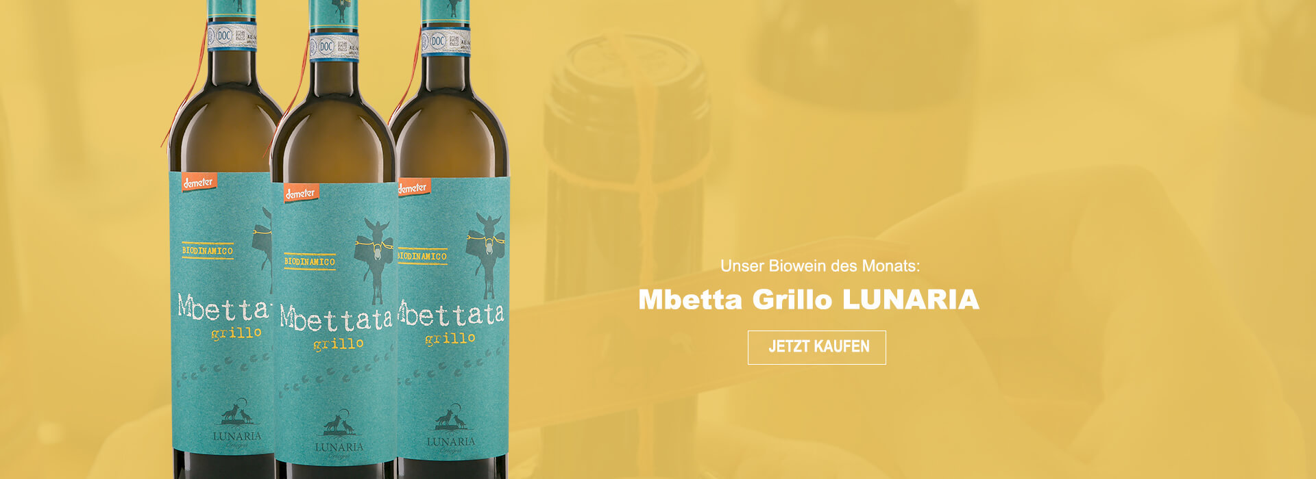 Unser Wein des Monats: Mbettata Grillo Lunaria