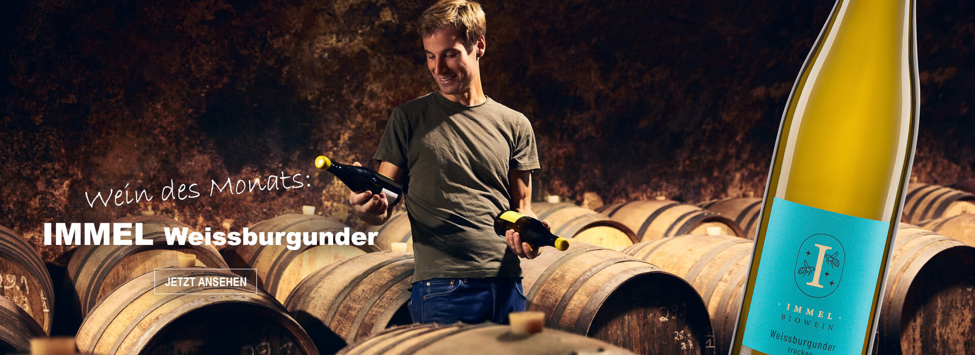 Unser Wein des Monats: Immel Weissburgunder