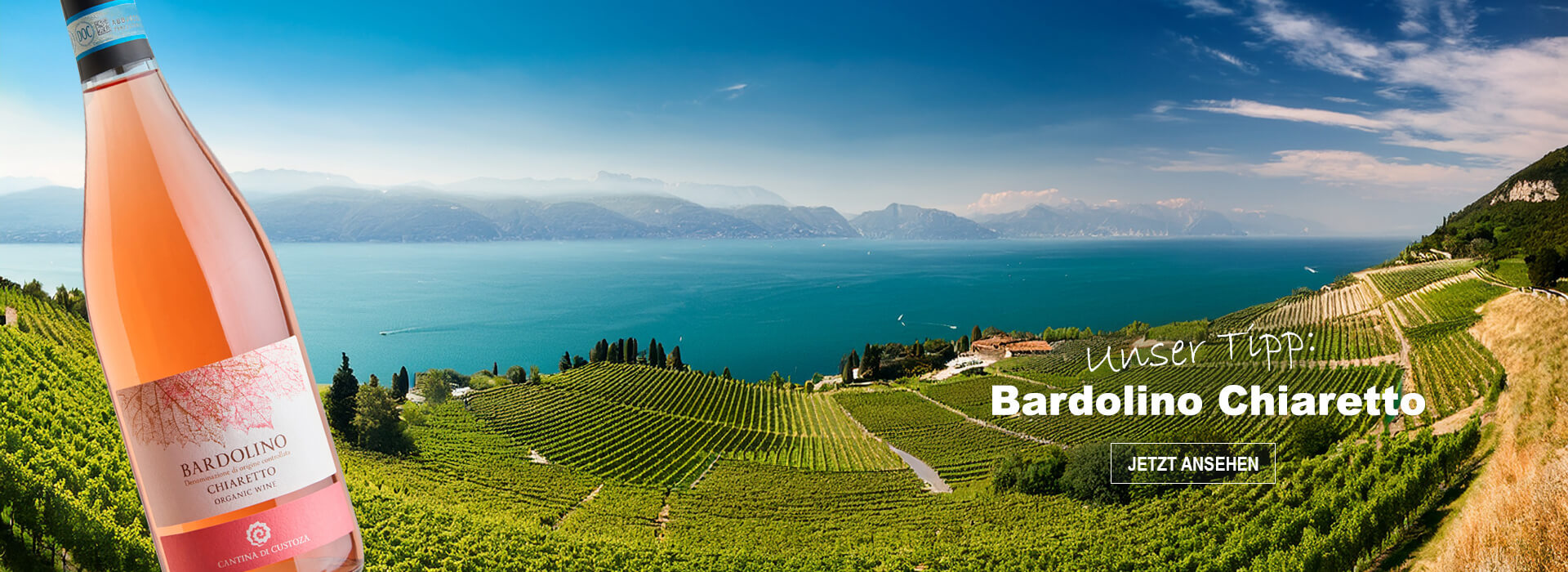 Unser Tipp: Bardolino Chiaretto Custoza