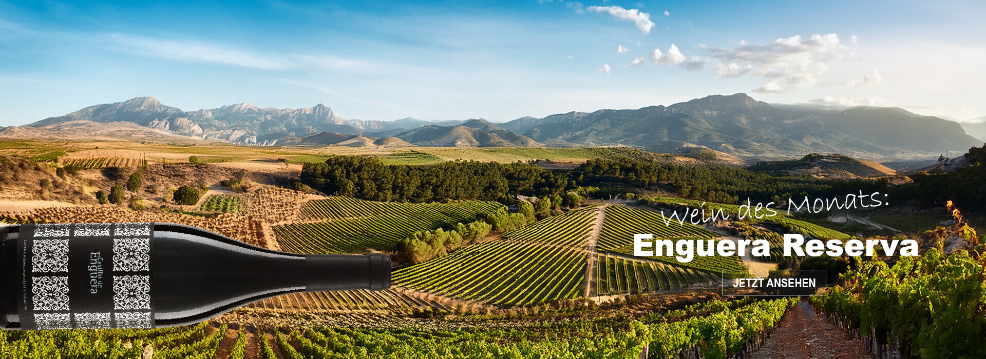 Unser Wein des Monats November: Enguera Reserva Unser Wein des Monats November: Enguera Reserva