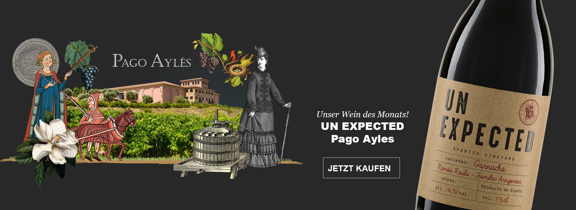 Unser Wein des Monats: UN EXPECTED Pago Ayles